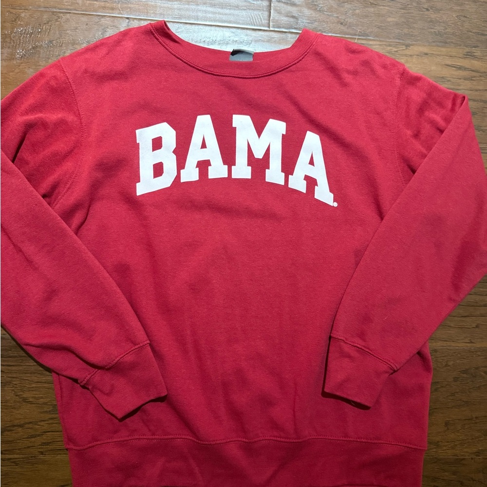 Red BAMA Crewneck Sweatshirt